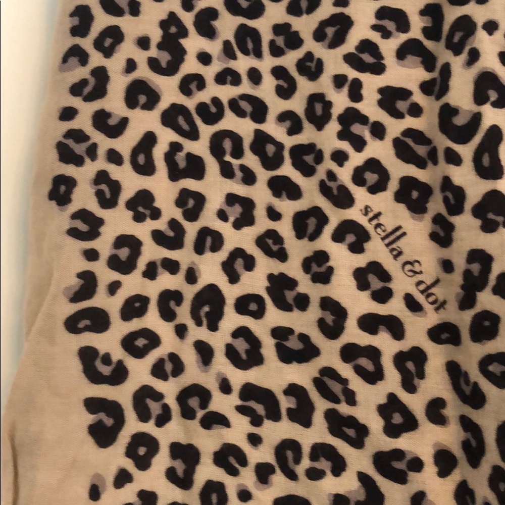 Stella and Dot Leopard Scarf